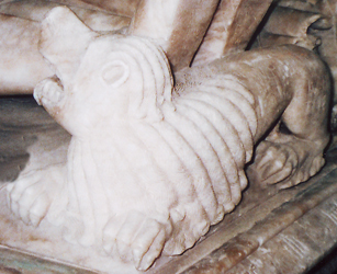 The dog from Willington's tomb