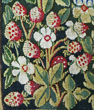 Strawberries from a tapestry called Sheldon